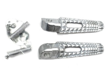 Footboards ass suzuki gsx-r 600 750 1000 sv650 silver, фото