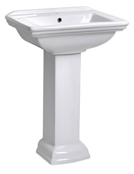 Washbasin retro з pedestal trunnion kleopatra kerra novoterm vintage, фото