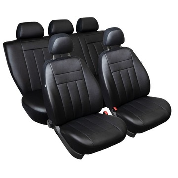 Chevrolet aveo 1 (kalos) eko skin luxurious covers on the seat, фото