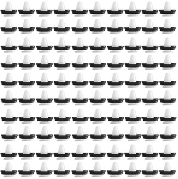 Ducato boxer jumper 100 pieces clip overlays lateral, фото