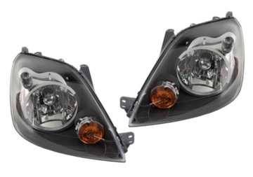 Headlights ford fiesta mk6 2 pieces set new, фото