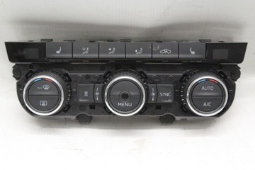 Air conditioner control panel seat skoda 3v0907044bd, фото