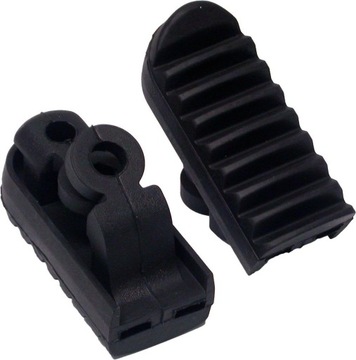 Rubber footrest front honda xl 600 v transalp 88-99r nx 650 dominator, фото