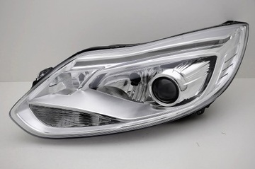 Ford focus xenon led подсветка 2011 - 13 фара левая новый, фото