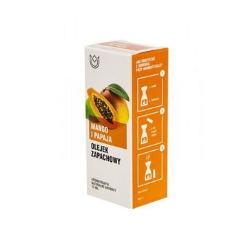 Oil flavored natural flavors mango 1 papaja 12 ml 1 pcs., фото