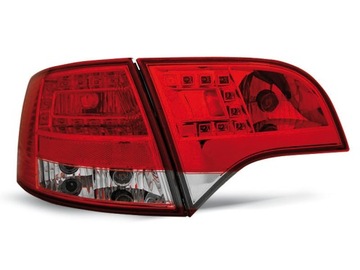 Фонаря audi a4 (b7) 2004-08 универсал led подсветка красный новое, фото