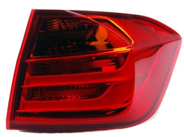Фонарь задний внешний bmw 3 f30 12 - правая седан led подсветка, фото