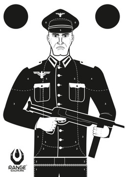 Disks rifle rs-nazi 50szt silhouette, фото