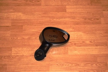 Mirror right 3 contacts fiat grande punto evo r2012 europe, фото