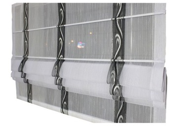 Shutters roman displays shutter bench press 120x170 expulsion. design black silvery, фото