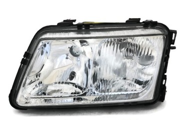 Audi a3 96- lantern headlight h7/ h1 left new depo^, фото