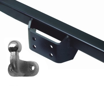 Tow bar to fiat ducato 3 plate+ block, фото