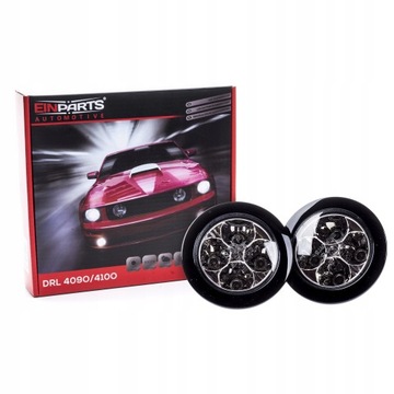 Drl einparts osram led подсветка дневные ходовые огни фонаря круглые дневные ходовые огни, фото