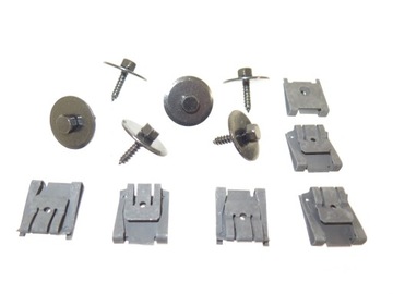 Set clip protection bumpers to mercedes w210 w211, фото