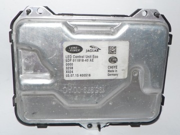 Блок led подсветка блок розжига jaguar xe x760 5df011818-40ae t4n13306 оригинал, фото