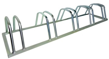## rack on 5 bicycles coasters on bicycles galvanized##, фото