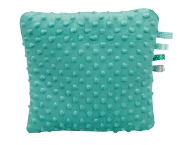 Olka подушка для тележки двусторонняя minky 30x30 miet, фото