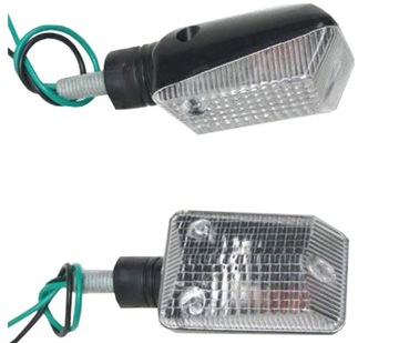 Turn signal turn signal white suzuki yamaha cross, фото