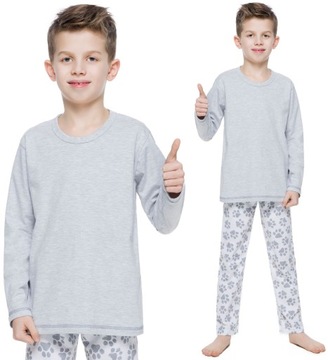 Cotton pajamas boy в dog quotation marks 134, фото