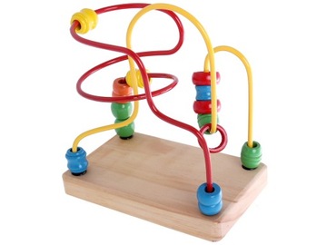 Educational toy wooden maze, фото