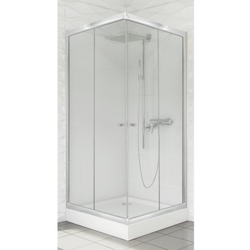 Salon shower room transparent glass 90x90, фото