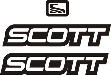 S c o t black stickers bicycle frame 1a different colors, фото