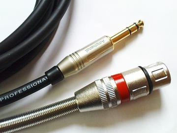 Шеллер стерео Джек кабель 6.3 S / XLR жіночий 15 м