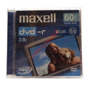 MINI DVD-R Maxell 2,8 ГБ 60 мин 8 см 1шт для камер