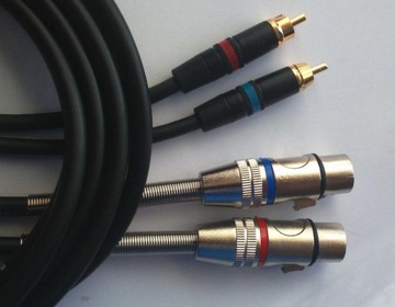 Шеллер кабель 2XXLRЖЕНСКИЙ / 2X RCA (чинч) 6м
