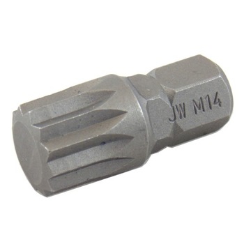 Сплайн наконечник M14 біт 12 кут 10 x 30 мм xzn біти