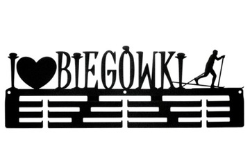 Вешалка для медалей для беговых лыж черный