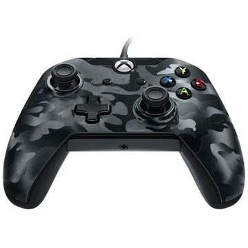 PDP Pad провідний Xbox серії один вібрації 048-082 Чорний камуфляж чорний