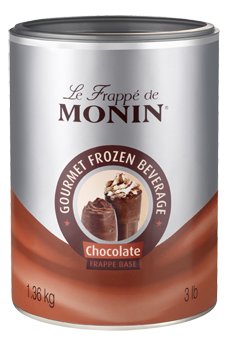 Frappe шоколадная основа Monin 1,36 кг-может