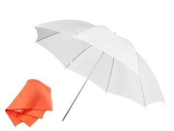 Зонт 90 см белый, рассеивающий-диффузор