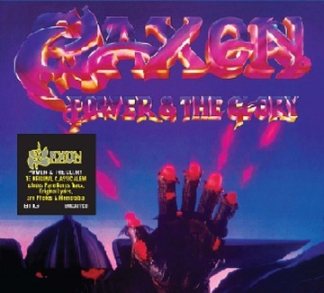 SAXON Power and the Glory LP