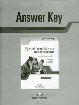 Egzamin ósmoklasisty Repet J. angiels Answer Key