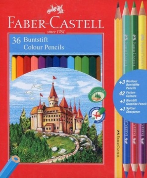 Мелки Castle 48 цветов FABER CASTELL