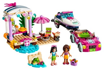 Klocki LEGO Friends Transporter motorówek Andrei 41316