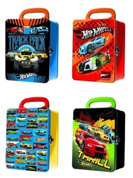 Металлический чемодан Hot Wheels - зеленый (на 18 машин)