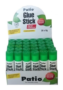 PATIO KLEJ szkolny biurowy W SZTYFCIE CRYSTAL 35G