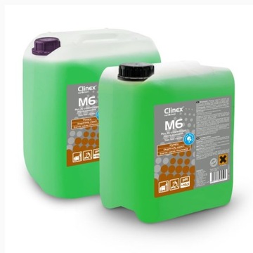 Clinex M6 Medium - Жидкость для мытья полов, бетона, терракоты, камня - 10 л