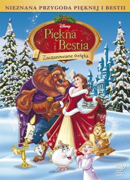 DISNEY FILM DVD PIĘKNA I BESTIA ZACZAROWANE ŚWIĘT