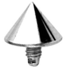 NAKRĘTKA DO DERMAL ANCHOR 316L STAL 1,2/2,5 mm