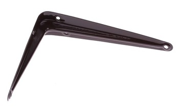 KĄTOWNIK POD PÓŁKĘ BRĄZ 125x150 WSPORNIK PODPÓRKA BRĄZOWY