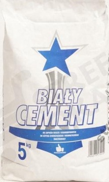 CEKOL CEMENT PORTLANDZKI BIAŁY 52,5R - 5KG