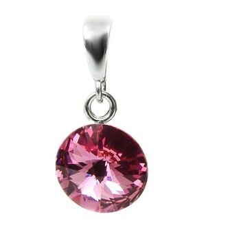 ARSYLION zawieszka z Swarovski Element Rose Rivoli