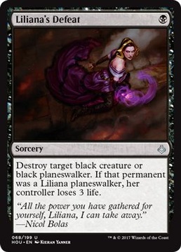 MTG 2x Liliana's Defeat (Uncommon)