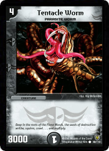 *DM-06 DUEL MASTERS - TENTACLE WORM - !!!