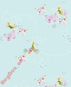 tapeta Disney wróżki Dzwoneczek fairies w rolce bl