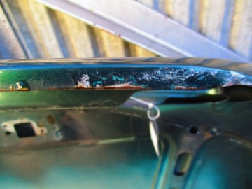 Mercedes ML W163 97-05 капот, крышка двигателя 272